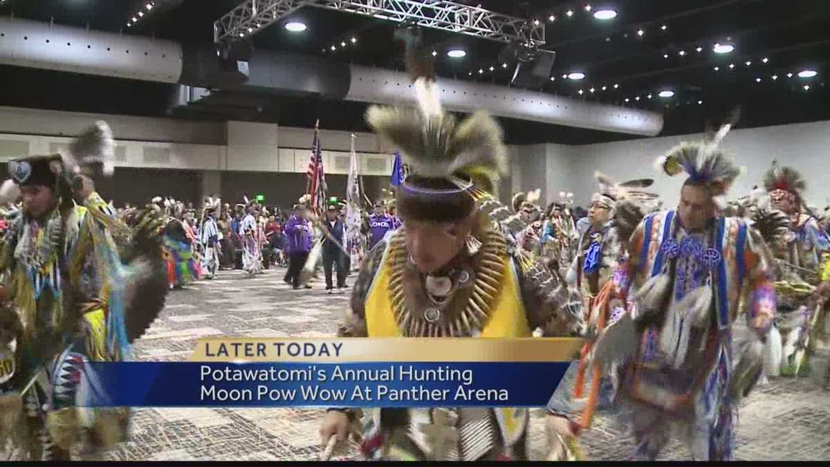 Potawatomi's Hunting Moon Pow Wow on 12 News This Morning Saturday