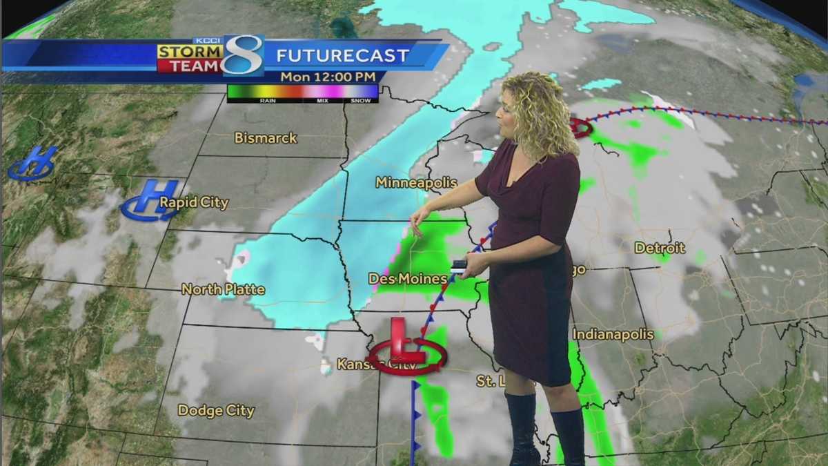 KCCI 8 video weather forecast