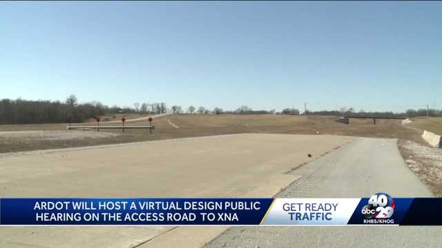 ARDOT will host a virtual design public hearing on the access road to XNA - Vimarsana News