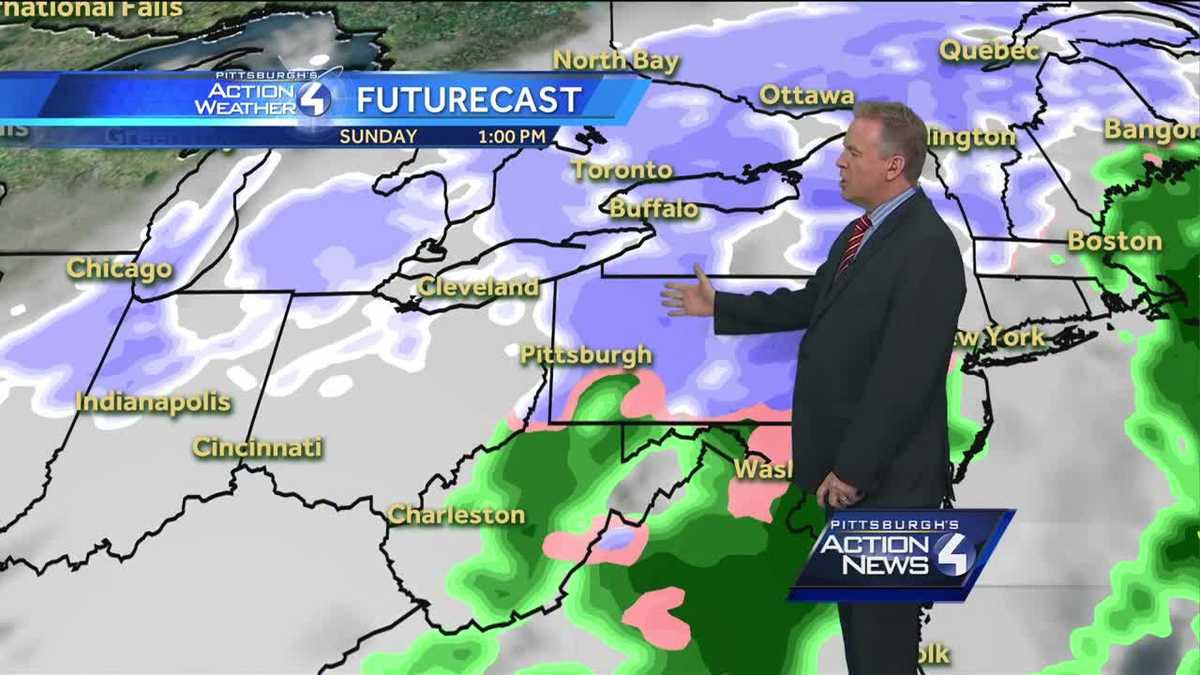 Forecast Snow expected Sunday