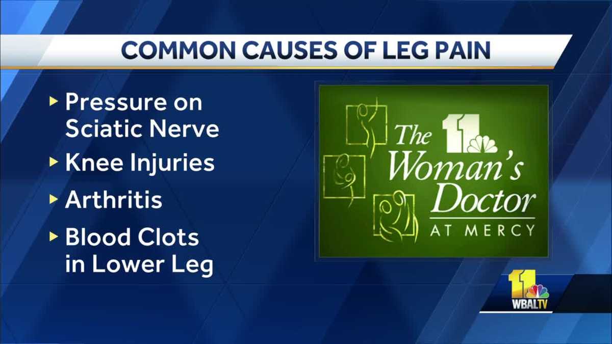 Here's when to seek help for leg pain