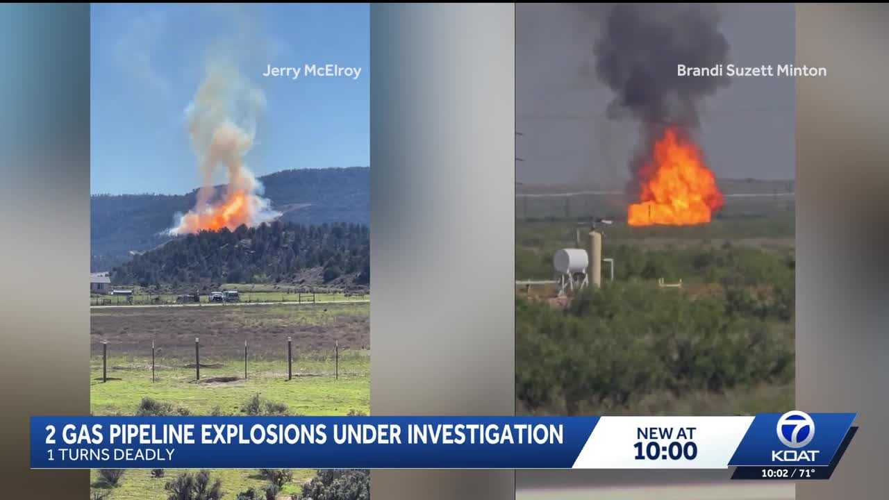 koat.com - John Rupolo - 2 gas pipeline explosions in New Mexico are under investigation