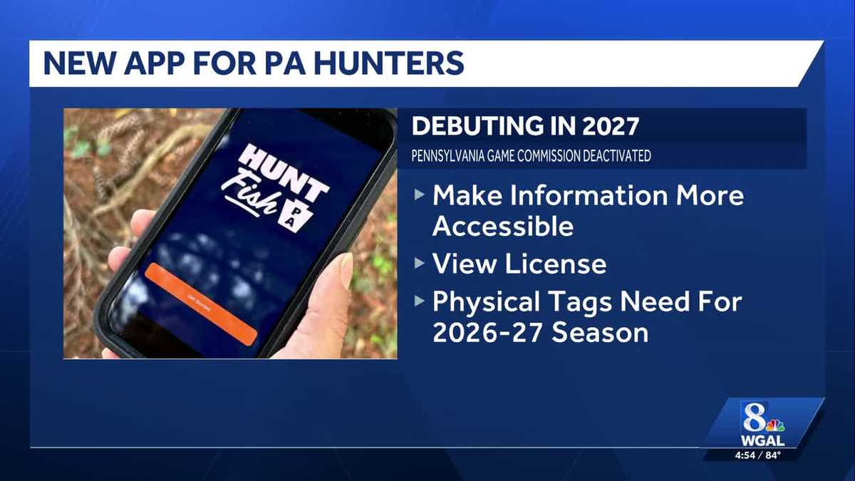Pennsylvania Game Commission deactivates app, announces “Hunt Fish PA” replacement