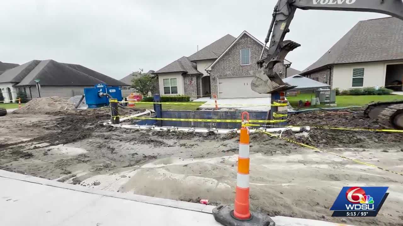 wdsu.com - Alyssa Gomez - Thibodaux family home plagued by ongoing construction
