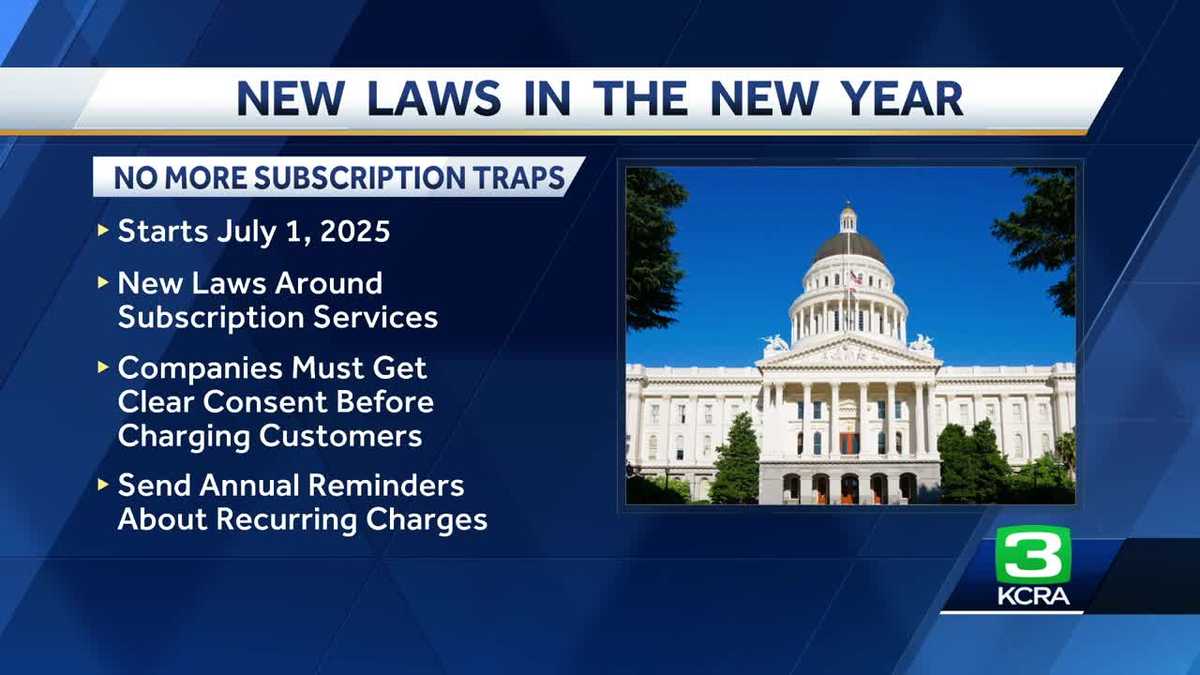 2025 CA laws aimed at strengthening consumer protections are now in effect