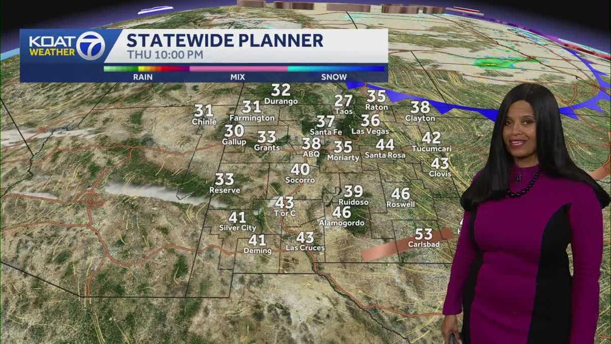 Cold mornings ahead for New Mexico with warming afternoons