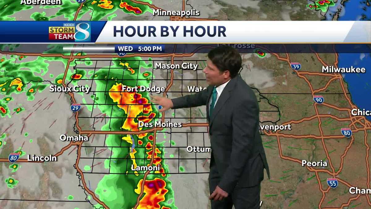 Des Moines forecast: Temps dip, rain chances increase later this week