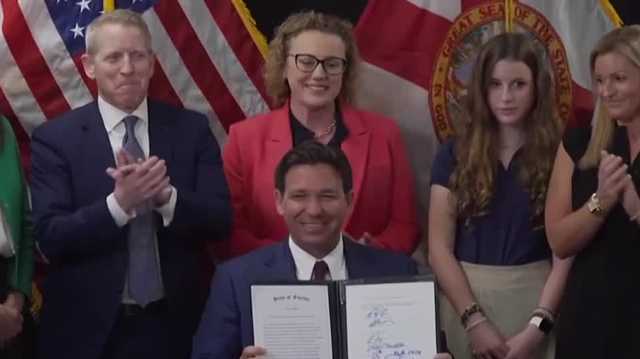 Florida Gov. DeSantis signs bill banning social media accounts for kids under 14 - Vimarsana News