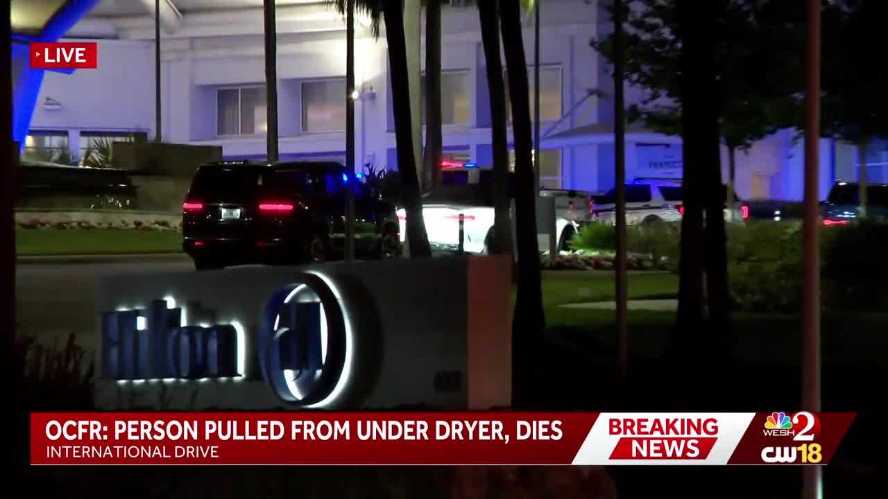wesh.com - Pattrik Perez - 1 dead at Orlando hotel after industrial dryer incident, fire rescue says