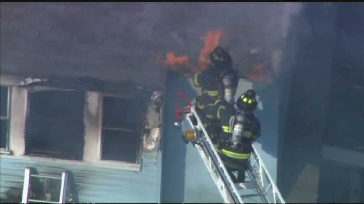 Firefighters injured battling house fire