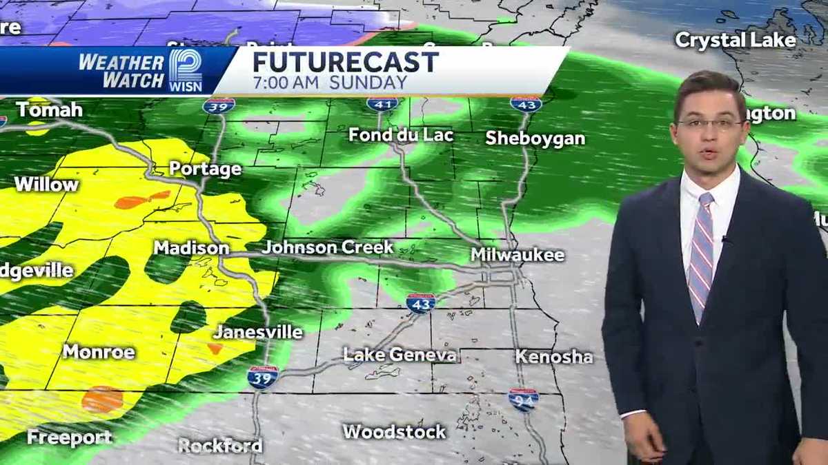 Videocast: Rainy and Windy Sunday