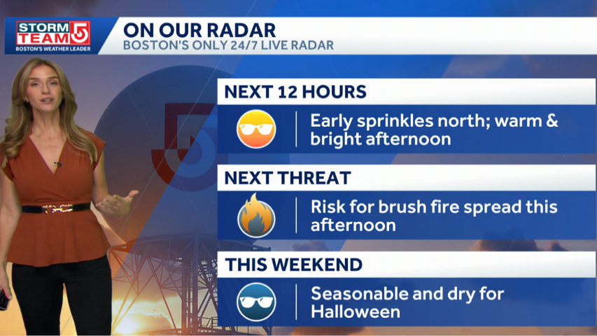 Video: Warm Friday, cooler for Halloween