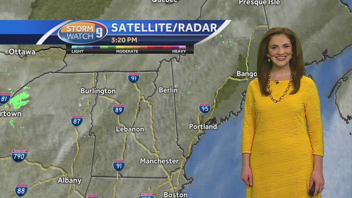 Warming trend to start the work week