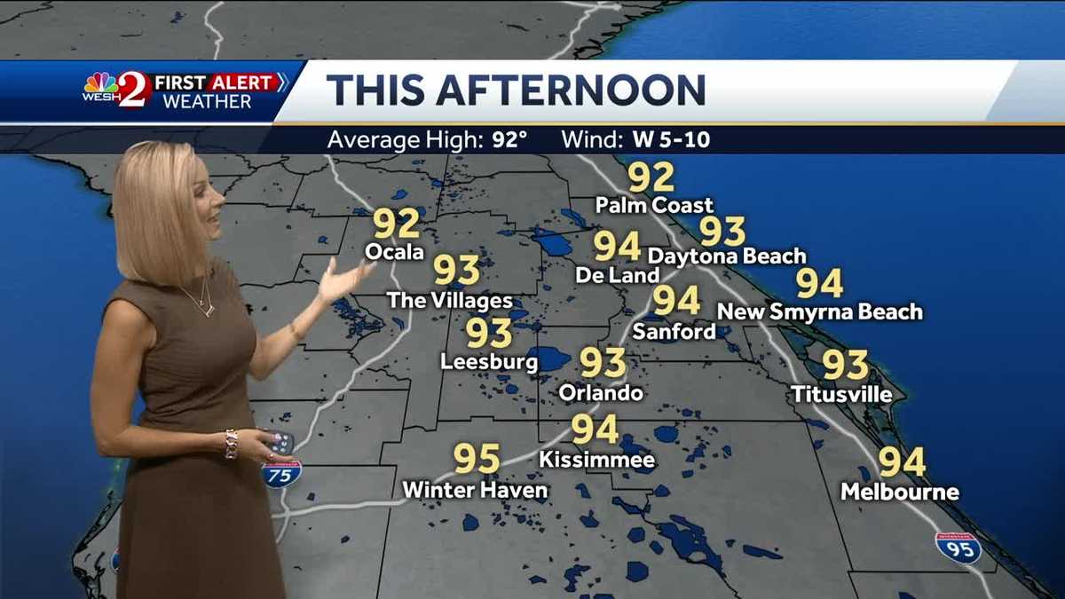 Another hot afternoon Thursday before storms develop