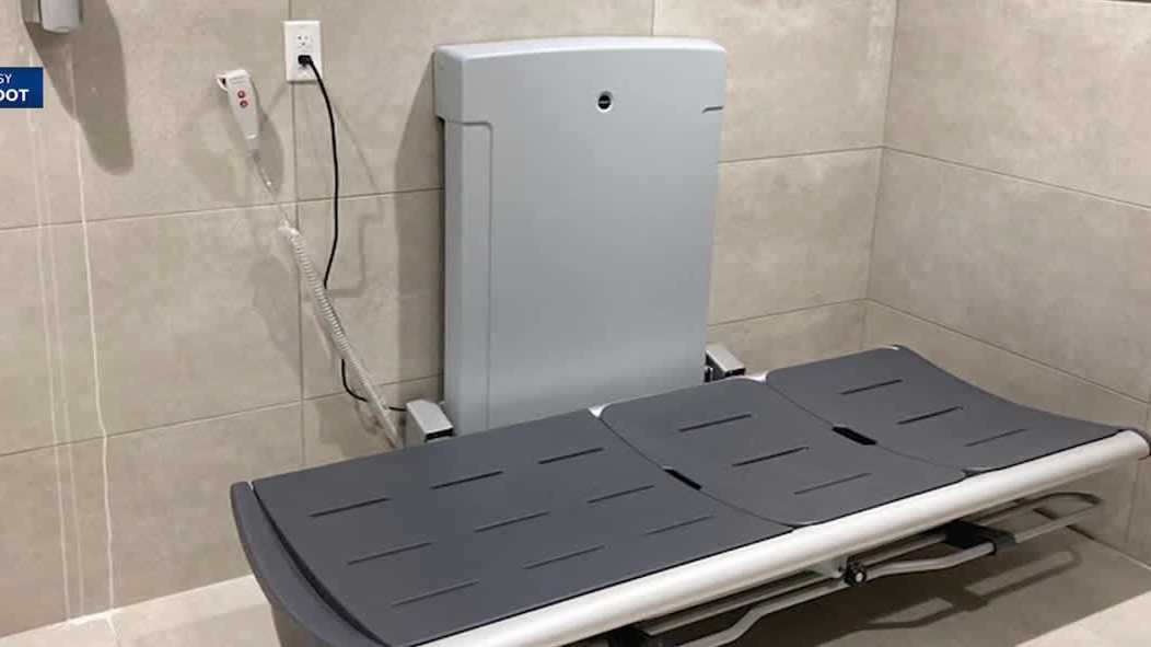 Adult changing tables make travel doable for families with disabilities