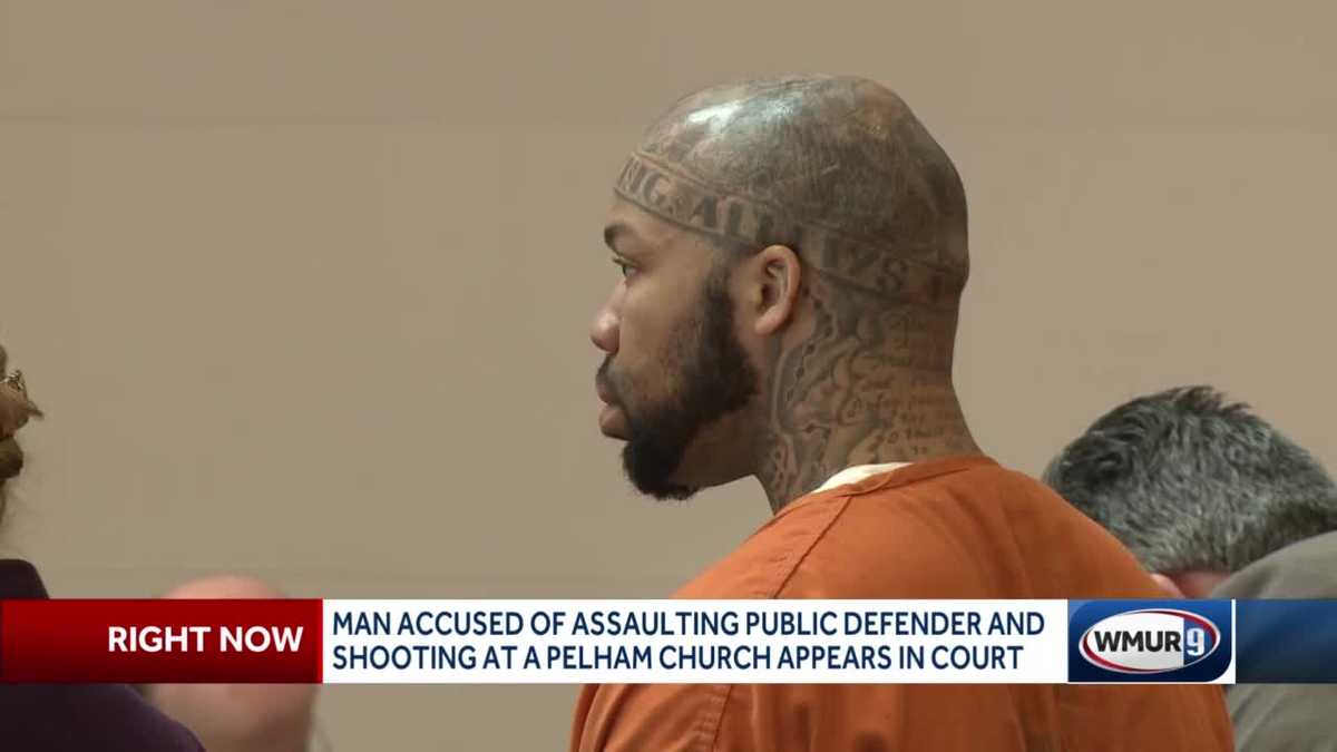 Man accused of church shooting, assaulting public defender appears in court