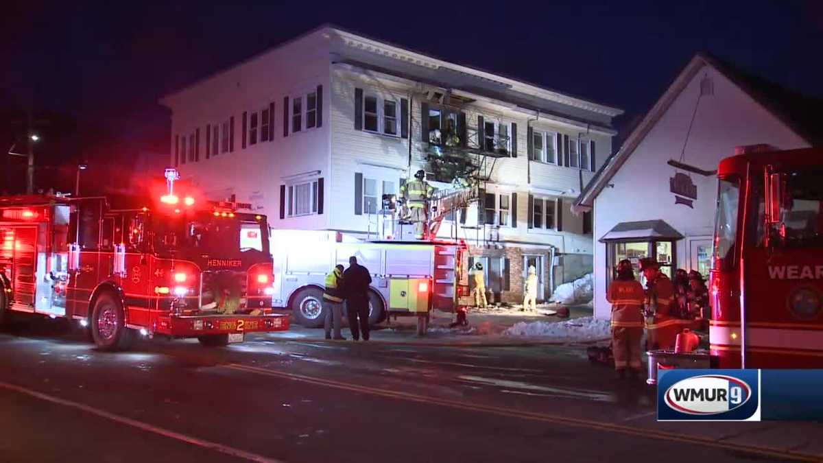 No injuries reported in Henniker fire