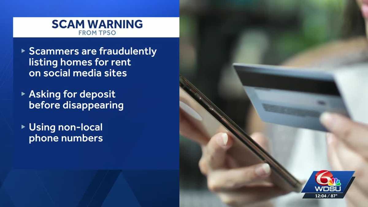 Tangipahoa Parish sheriff warns of rental property scam - WDSU