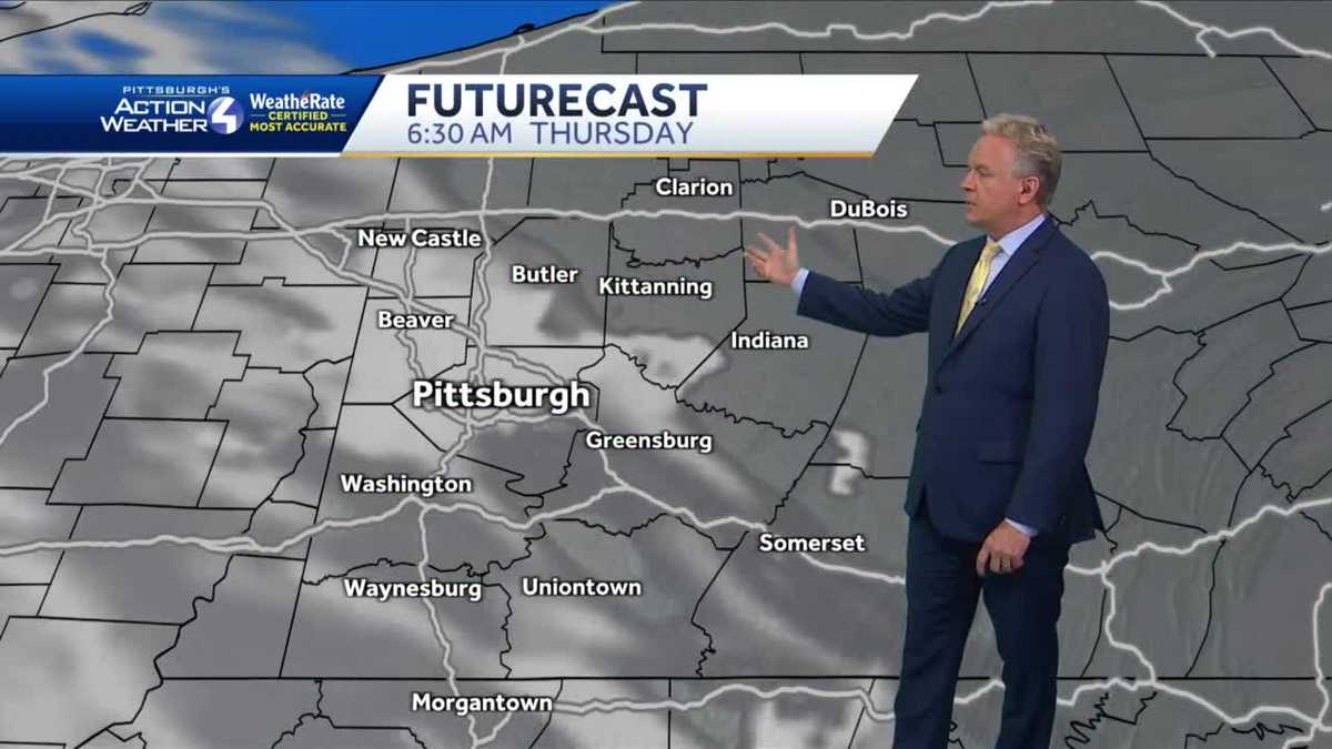 Chilly tonight in Pittsburgh area, warmer on Thursday