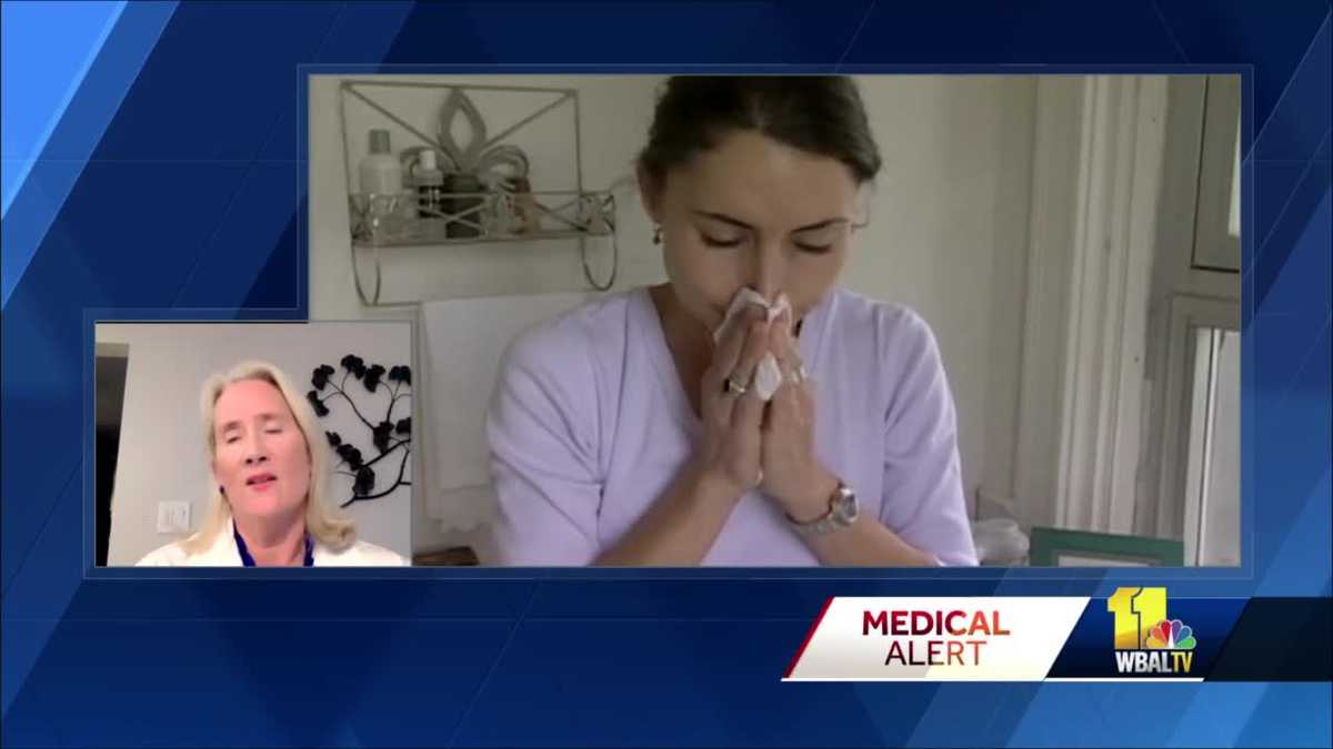 Medical Alert COVID cases declining another virus is spiking