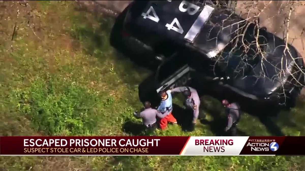 Escaped inmate in custody after leading police on chase through parts ...