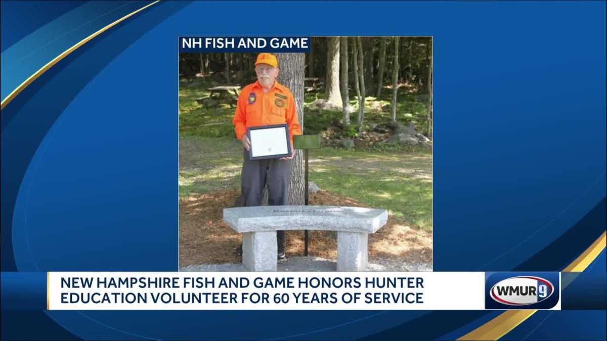 NH Fish and Game honors hunter education volunteer