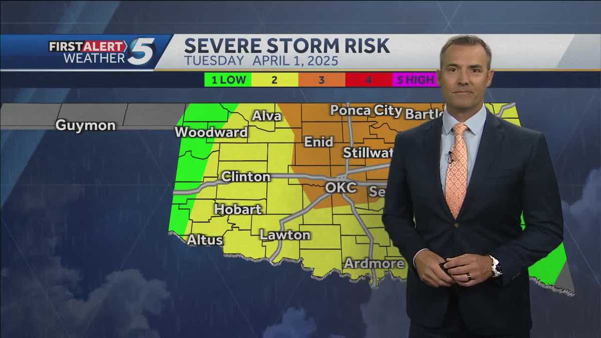 FORECAST: Severe storms hit late