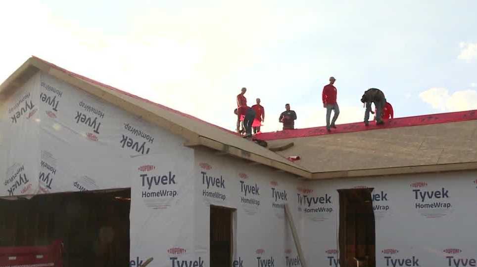 Lending a helping hand Winterset family gets new roof after tornado