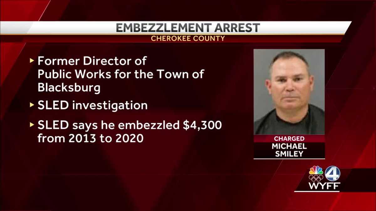 Former Blacksburg employee charged with embezzlement, SLED says