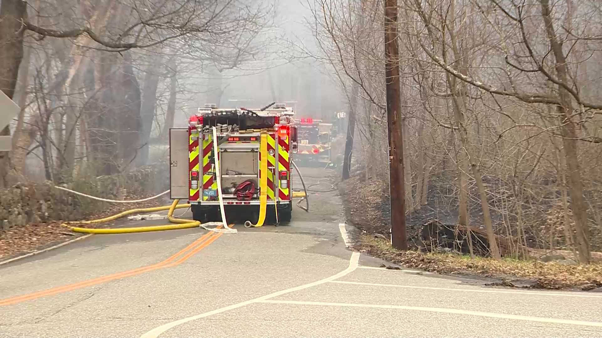 Brush Fires Burn Across Mass., Spread To Homes