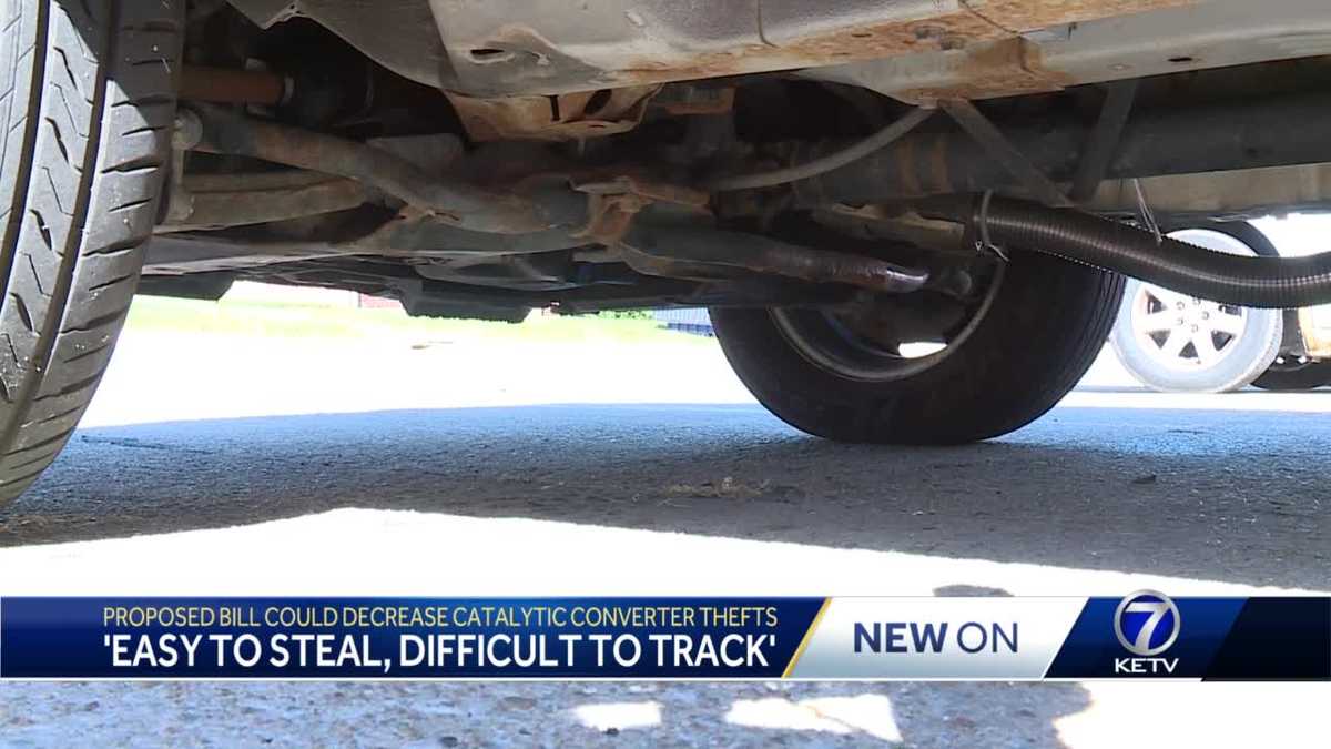 Nebraska lawmakers propose bill to decrease catalytic converter thefts