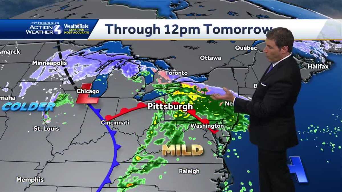 Showers move in overnight; Impact Day Thursday