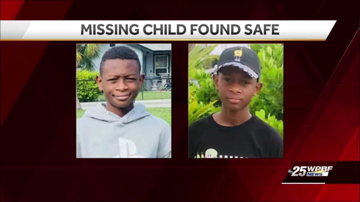 Missing 12-year-old Florida boy found safely