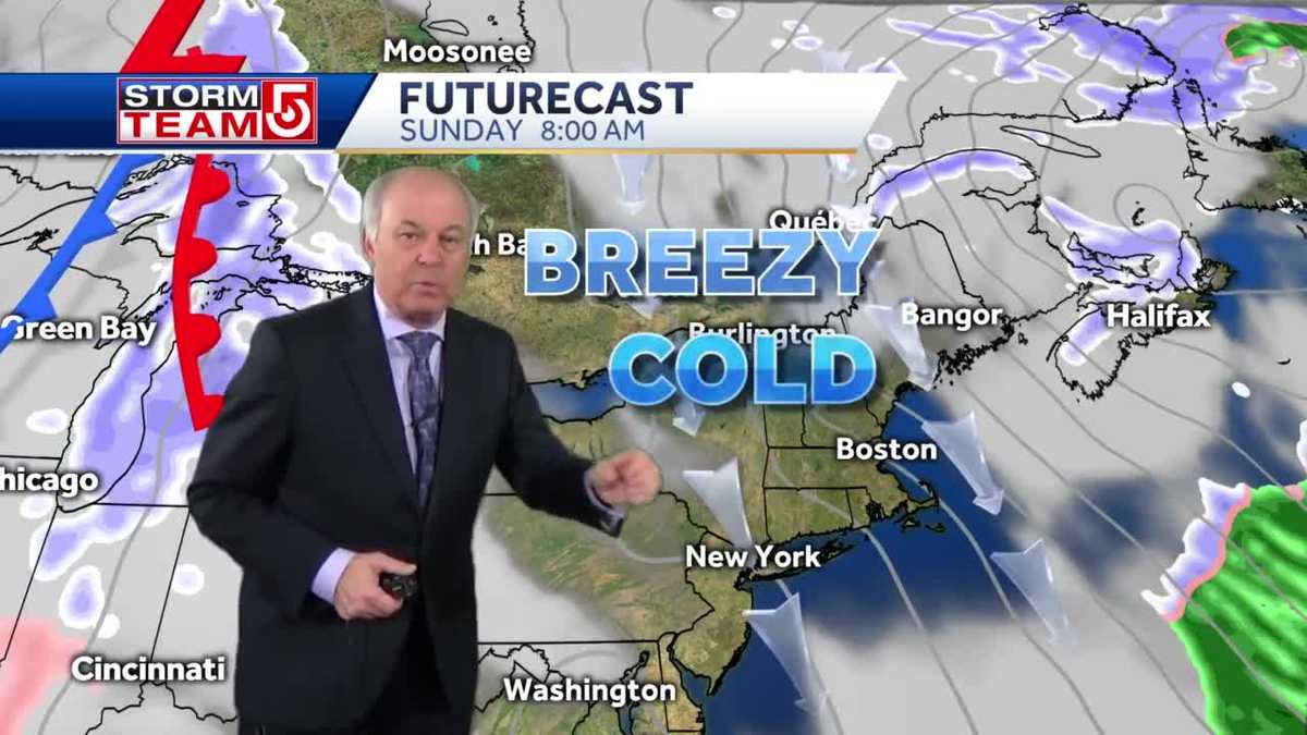 Video: Cold air remains in place through weekend