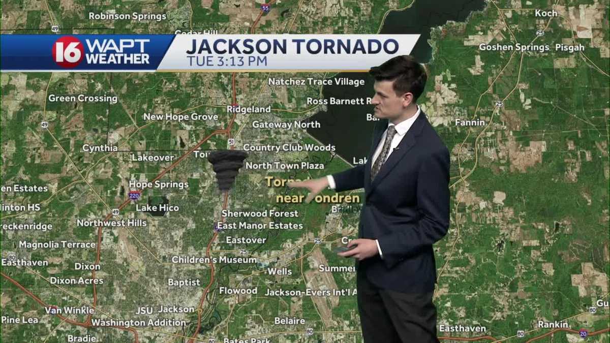 Video Tracking the Jackson tornado