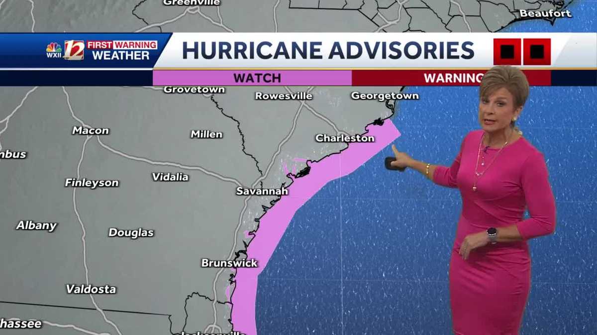 WATCH: Ian expected to move north toward Carolinas