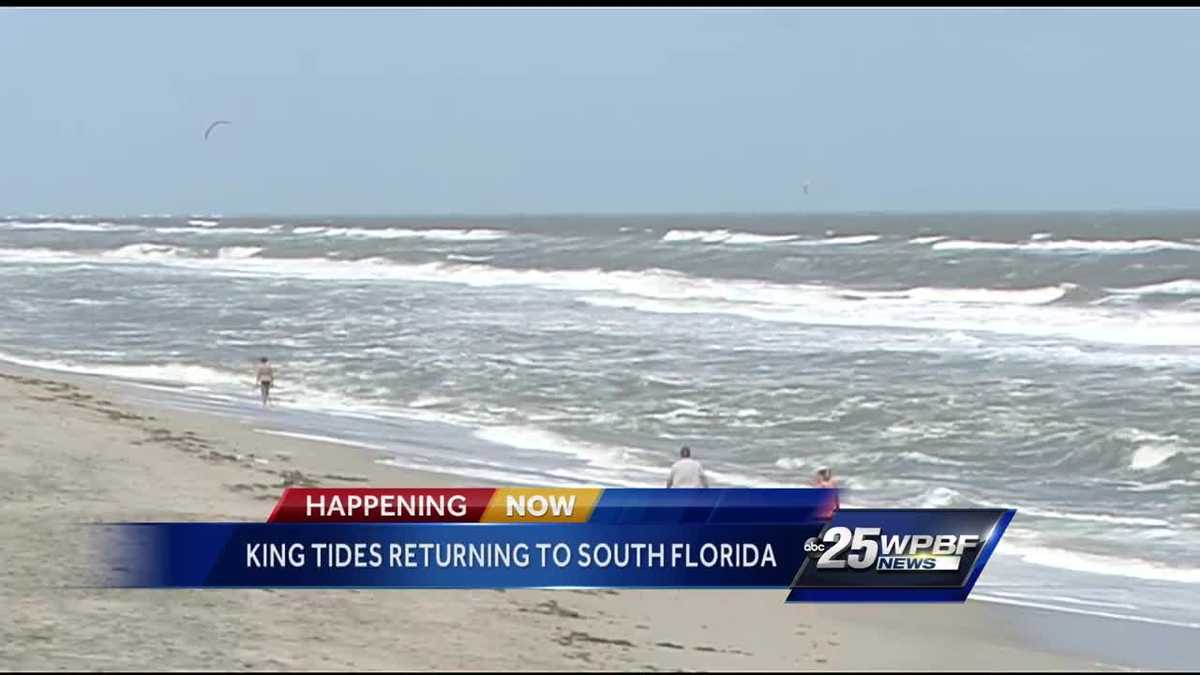 King tides returning to South Florida