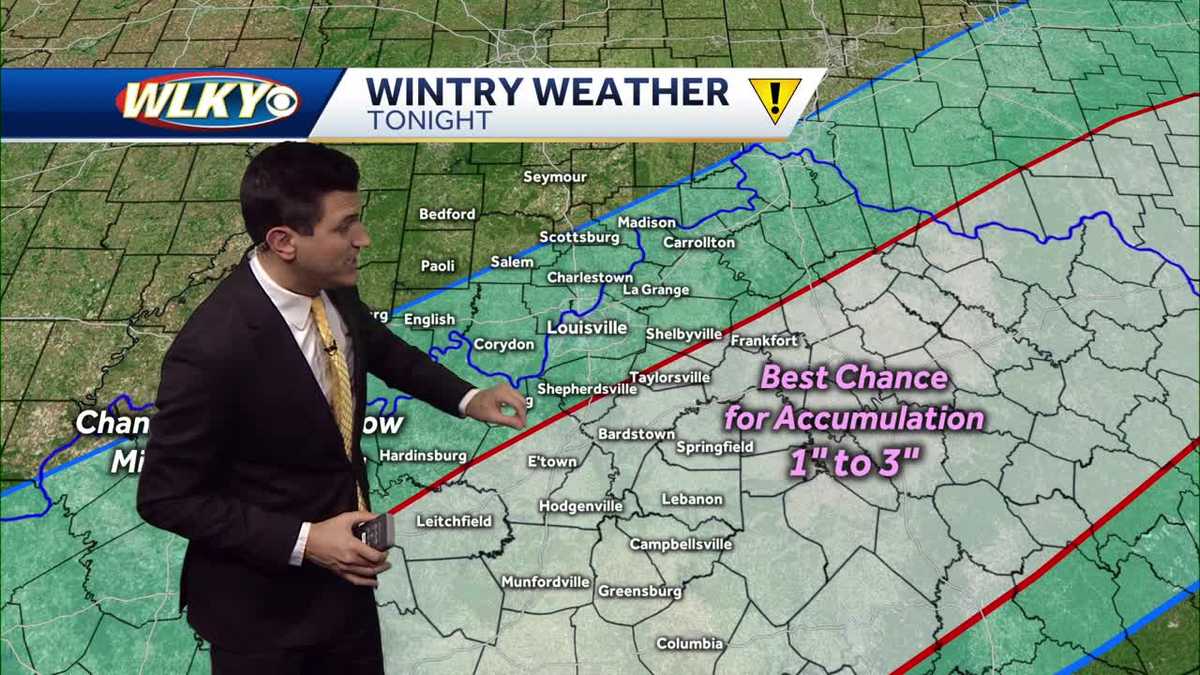 Impact weather: Wave of rain could turn to wet snow from day into ...