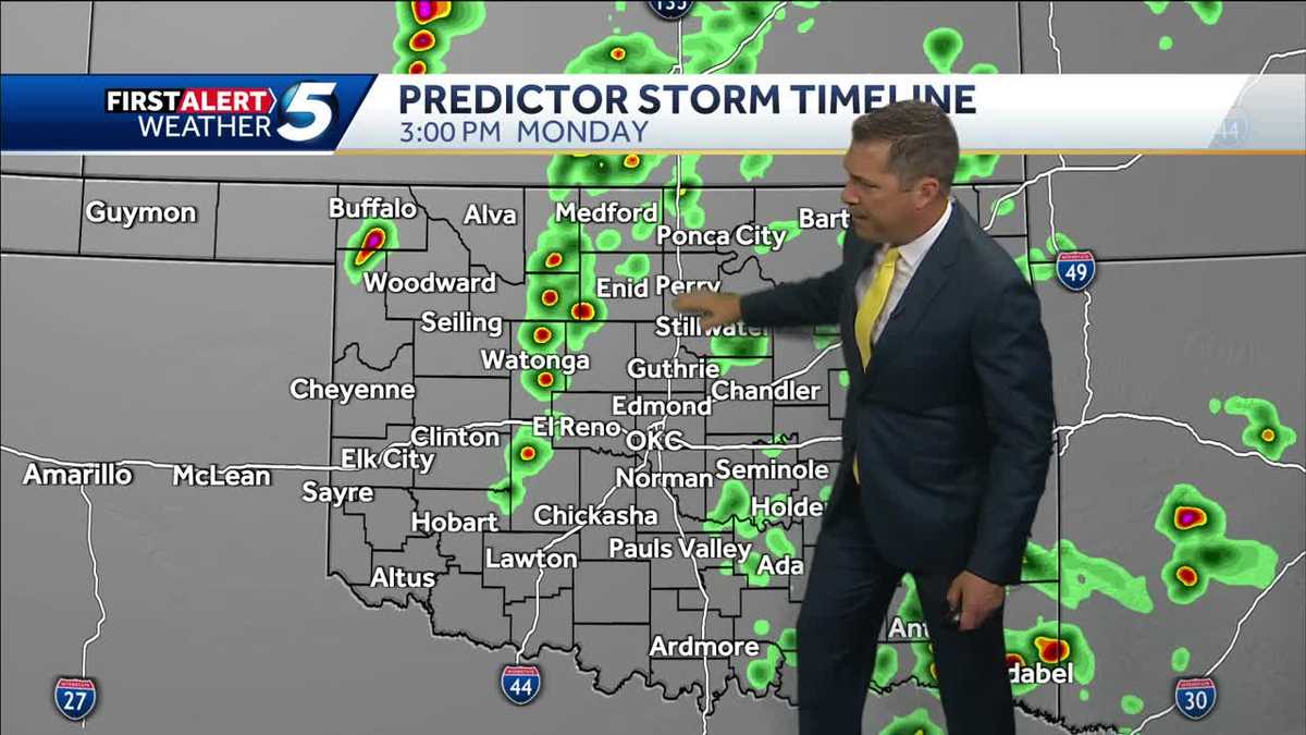 FORECAST: Severe storm timeline