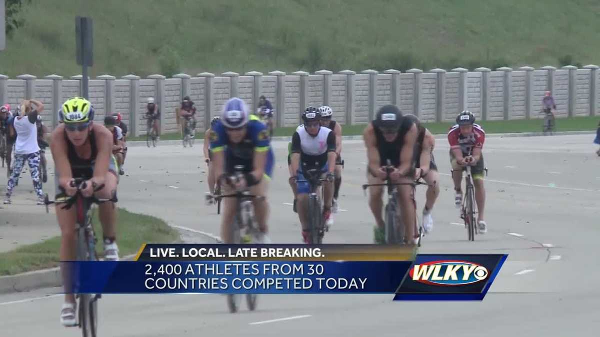 Thousands compete in Louisville Ironman