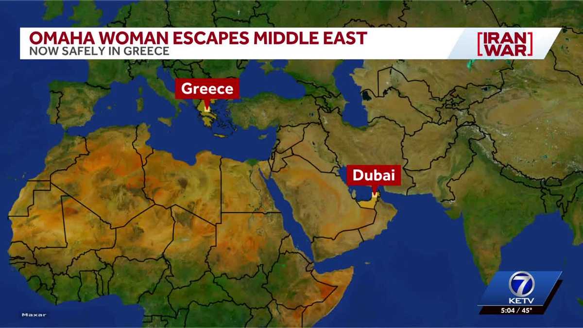 Omaha woman who was stranded in Dubai amid conflict in Middle East makes it safely out of country