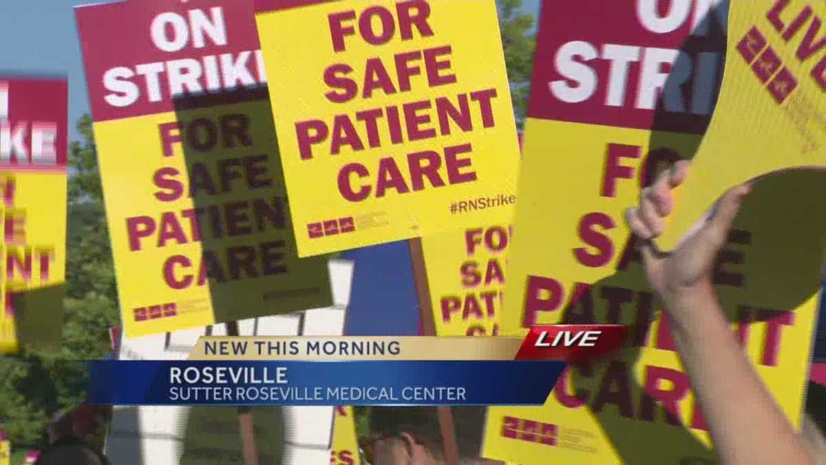 Nurses at five Northern California hospitals on strike