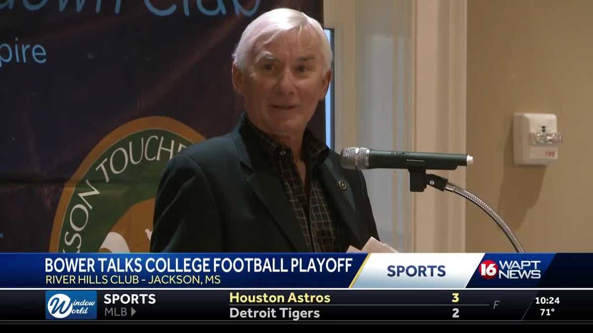Jeff Bower visits Jackson Touchdown Club