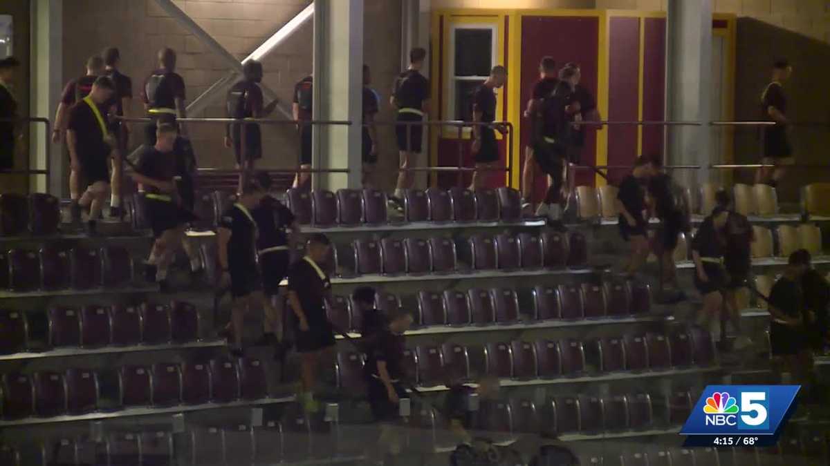 Norwich cadets and UVM students honor 9/11 with memorial stair climbs