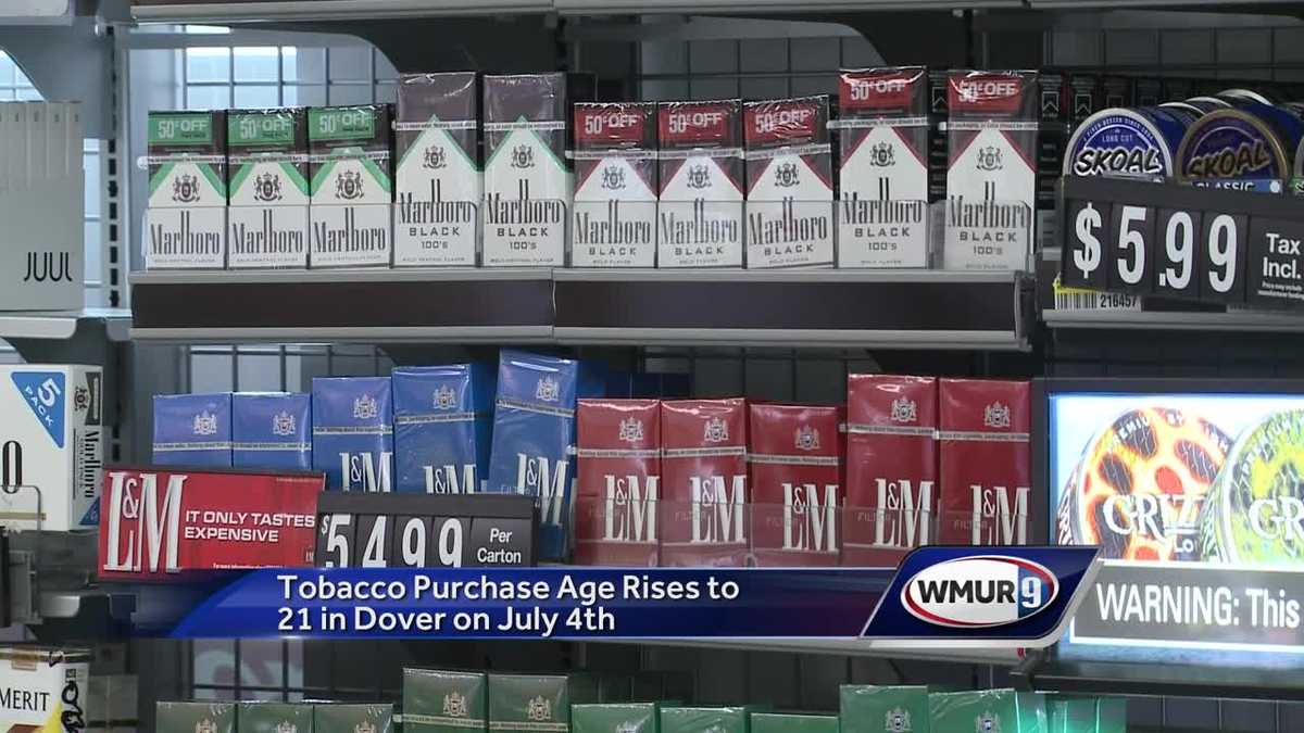 Dover set to raise tobacco age