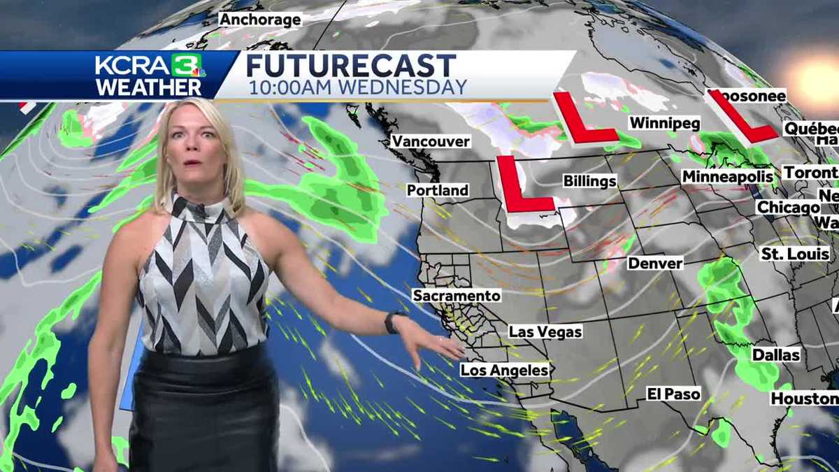 Warm and breezy. Changes ahead for Northern California this weekend.