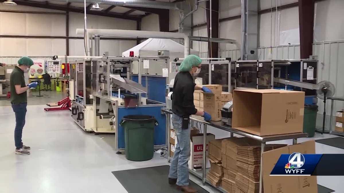 Upstate food packaging facility shifts production to make face masks