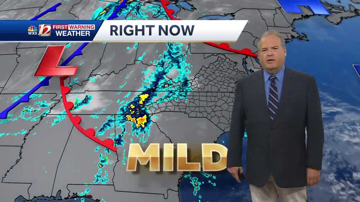 WATCH: Patchy Showers Saturday. Heavy Rain Sunday, Storms