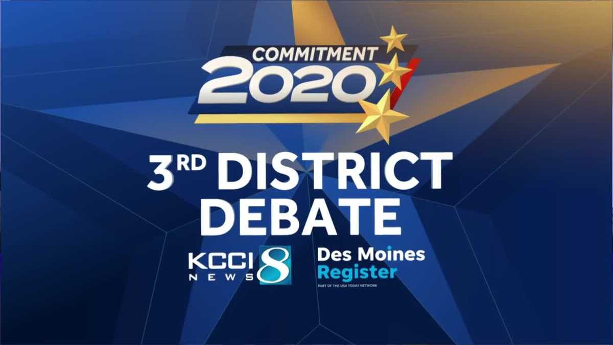 Rep Cindy Axne David Young Face Off During 3rd District Debate