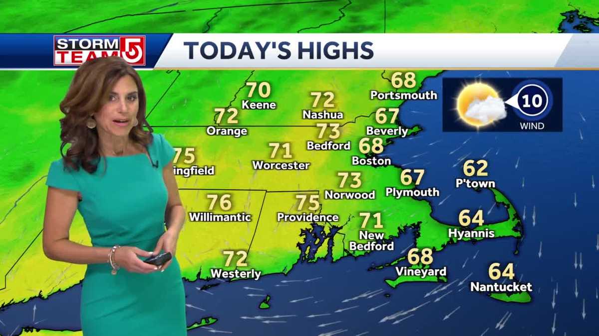 video-cooler-less-humid-today